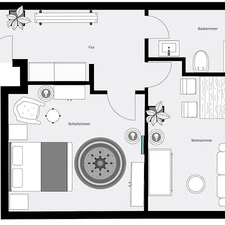 Urbanes Wohlfuehlparadies 아파트 *